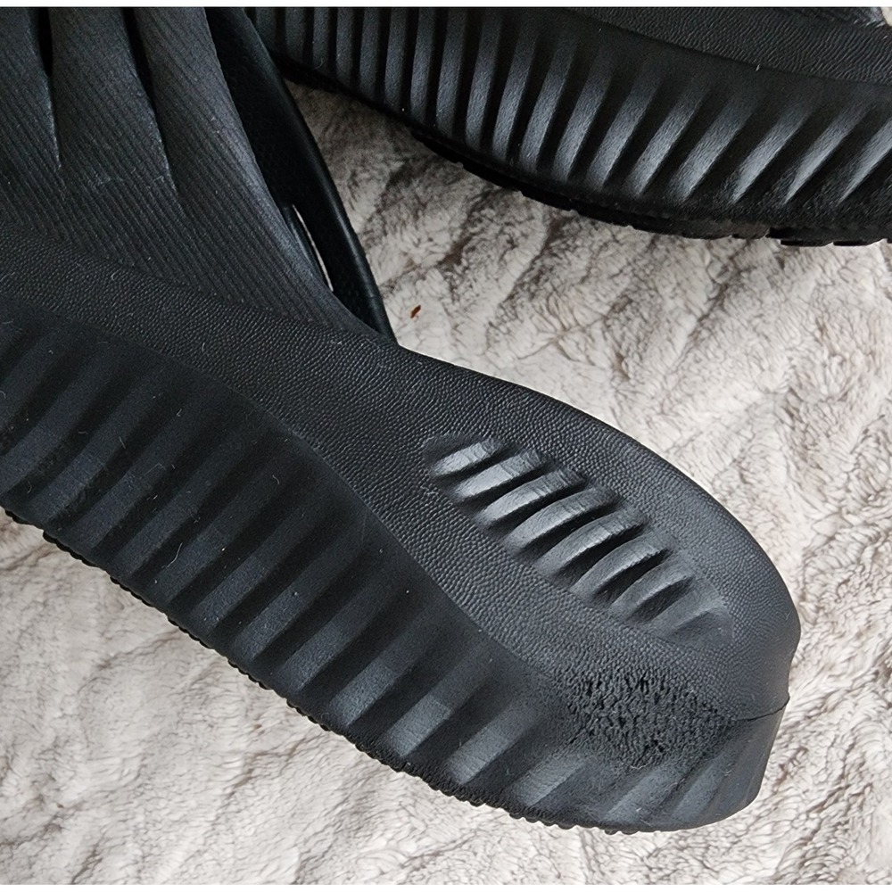 KUAILU Recovery Slides Black Platform Comfort Sandals Womens US 7.5 EU 38 - Picture 9 of 10